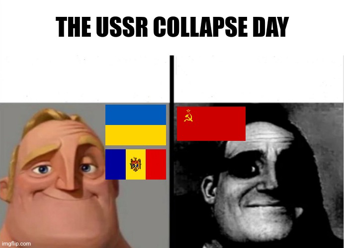 Soviet Union's downfall meme | THE USSR COLLAPSE DAY | image tagged in teacher's copy,ussr,ukraine,moldova,memes | made w/ Imgflip meme maker