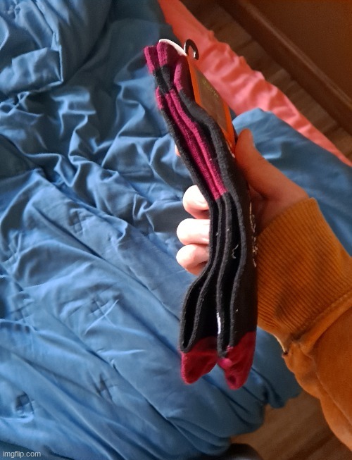 cinna called these "femboy thigh highs" :sob: | made w/ Imgflip meme maker
