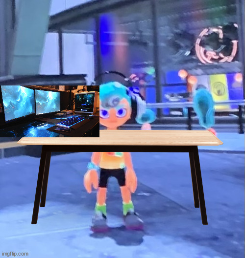 Jk the octoling | image tagged in jk the octoling | made w/ Imgflip meme maker