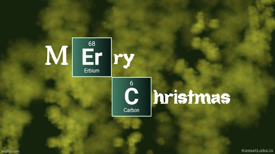 Merry Christmas | image tagged in erbium,carbon,merry christmas,christmas,memes,tifflamemez | made w/ Imgflip meme maker