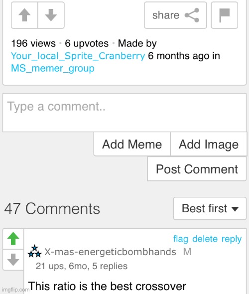 made w/ Imgflip meme maker
