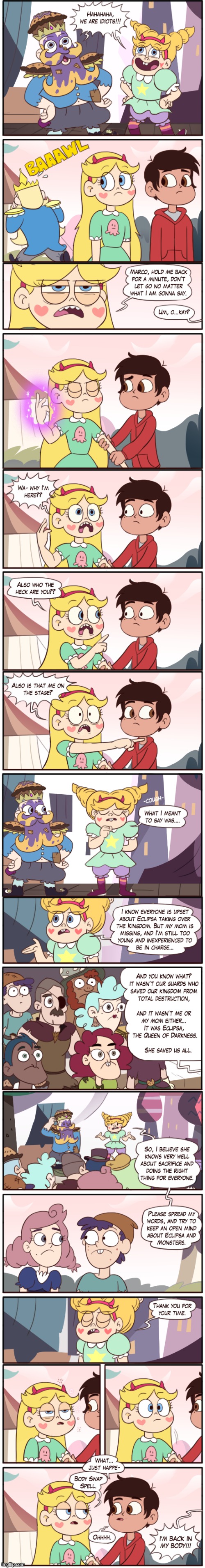 image tagged in star vs the forces of evil,svtfoe,comics/cartoons,comics,morningmark,memes | made w/ Imgflip meme maker