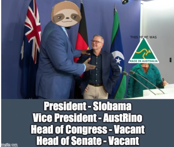 Big Tent Alliance lineup so far | image tagged in shaquille o neill meets anthony albanese,slobama,albo,austrino | made w/ Imgflip meme maker