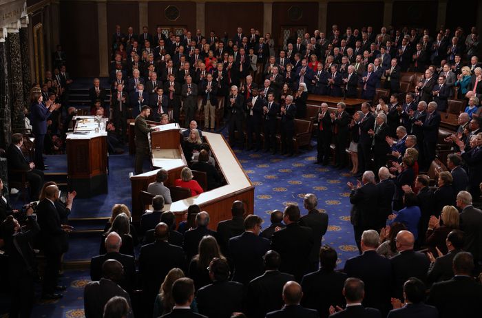 Zelensky speech at U.S. Congress Blank Meme Template