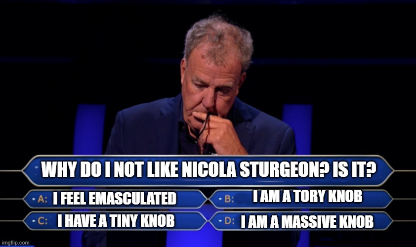 Jeremy Clarkson Who wants to be a millionaire Imgflip