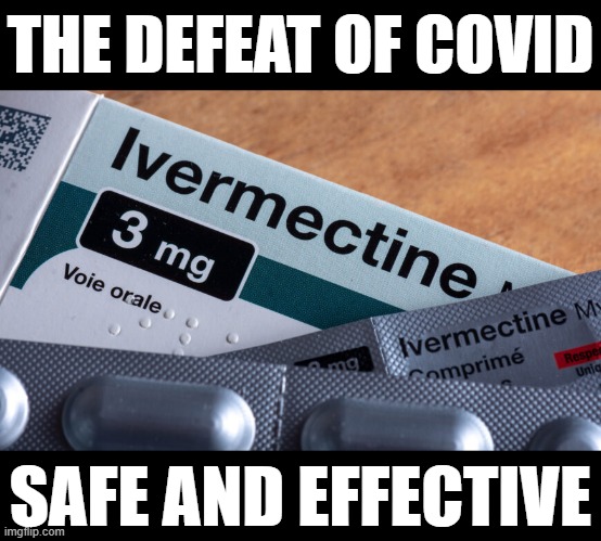 In 63 Studies of Ivermectin vs. COVID-19 in humans, 100% Showed Positive Results | THE DEFEAT OF COVID; SAFE AND EFFECTIVE | image tagged in science,ivermectin,covid | made w/ Imgflip meme maker
