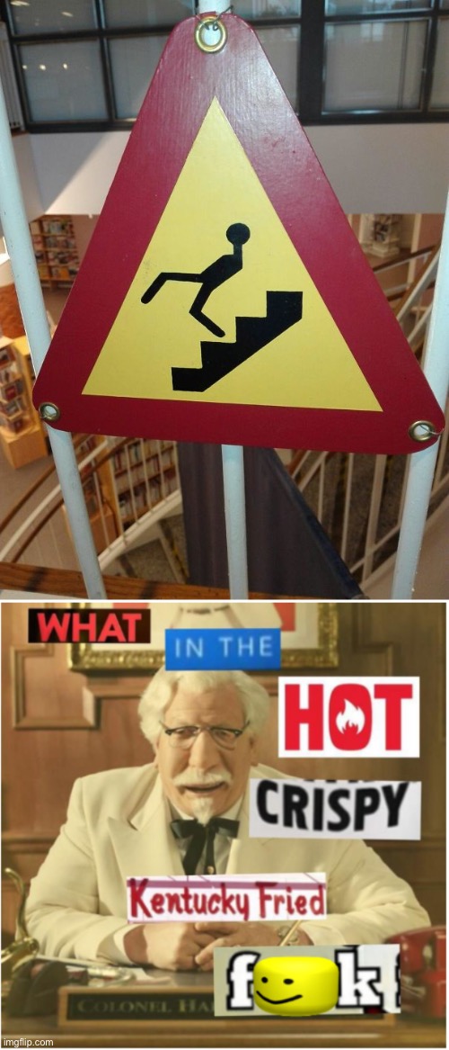 Cleaver Title | image tagged in what in the hot crispy kentucky fried frick censored,memes,you had one job,design fails,crappy design,failure | made w/ Imgflip meme maker