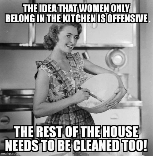 Offensive ideas ! | image tagged in women rights | made w/ Imgflip meme maker