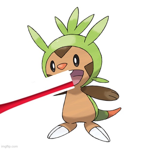 Chespin | image tagged in chespin,pokemon,yoshi | made w/ Imgflip meme maker