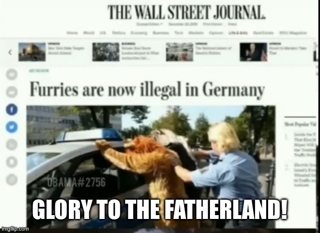 GLORY TO THE FATHERLAND! | made w/ Imgflip meme maker