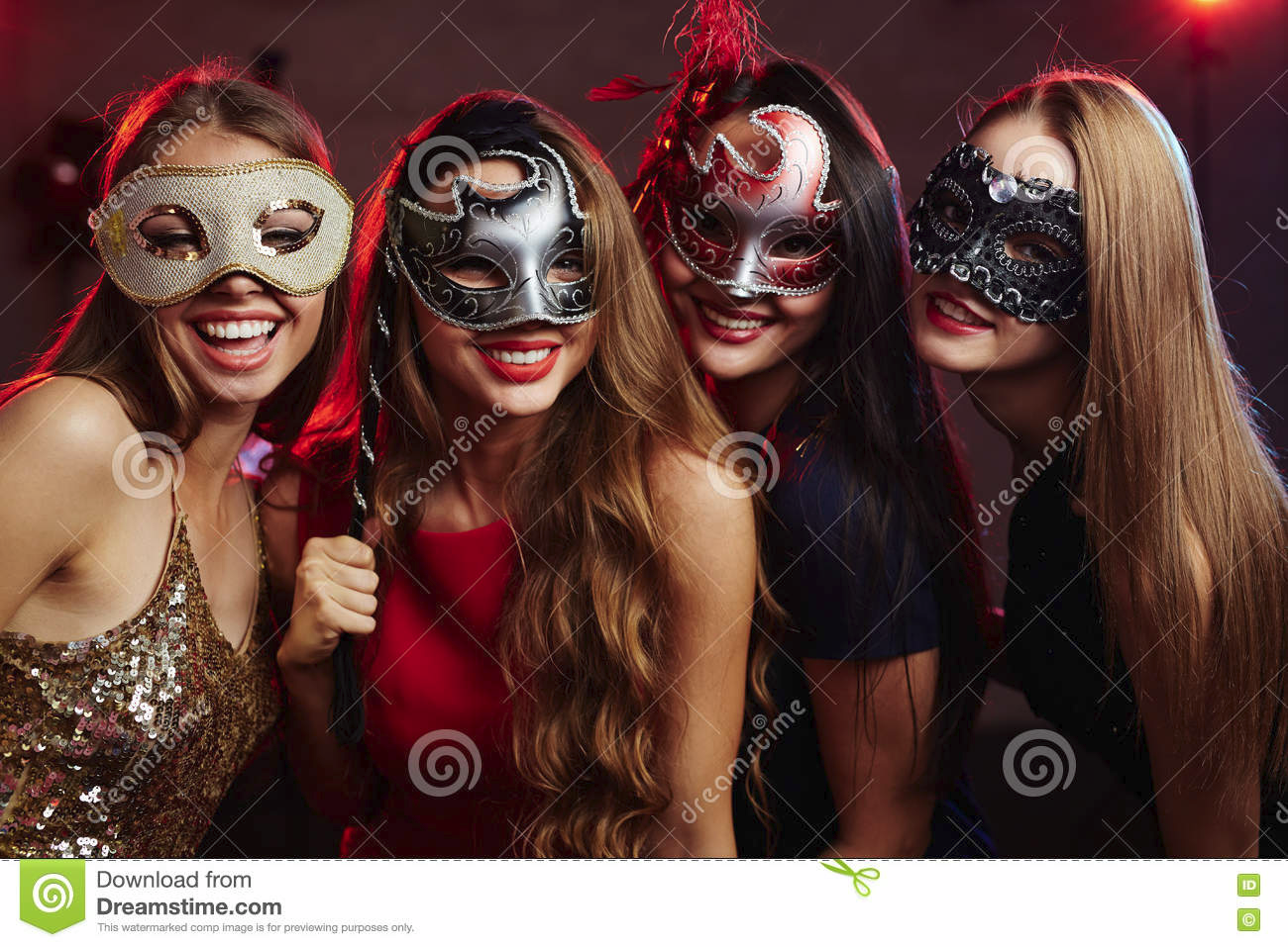 High Quality masked females Blank Meme Template