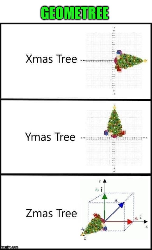 Geome-tree | GEOMETREE | image tagged in bad pun | made w/ Imgflip meme maker