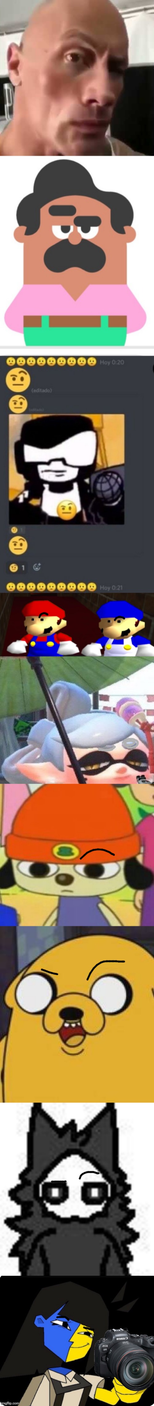 image tagged in ayo that s kinda sus ngl,duolingo man eyebrow raise,ayo,ayo thats kinda sus bro ngl,marie with a gun,parappa face | made w/ Imgflip meme maker