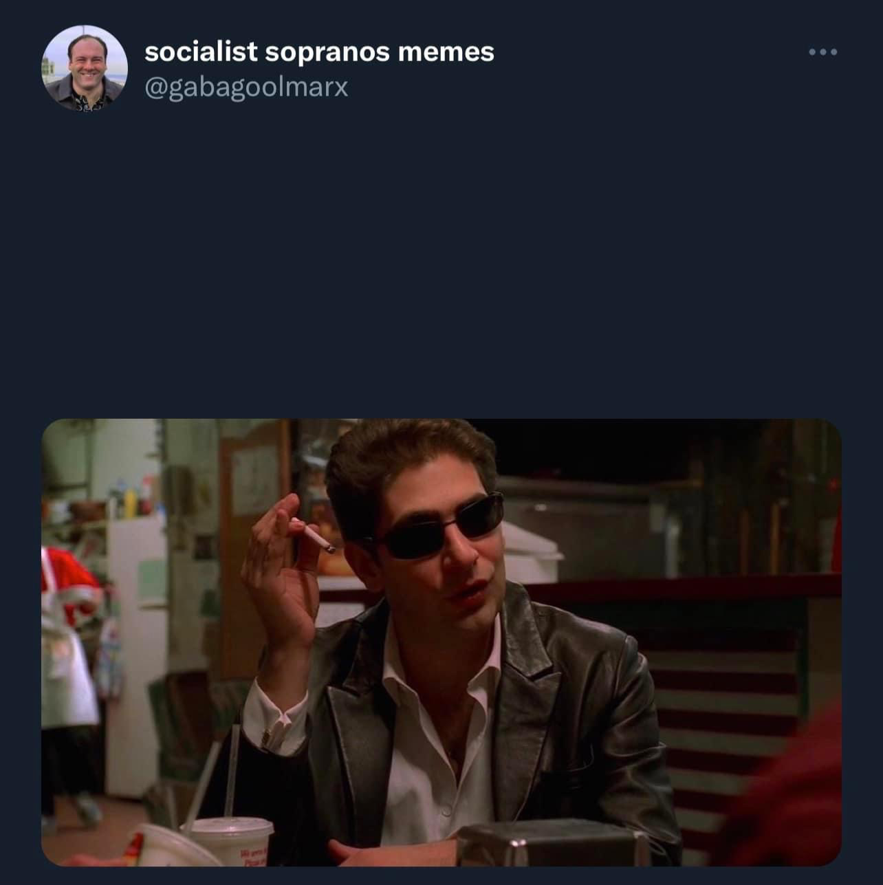 Socialist Sopranos memes template Blank Meme Template