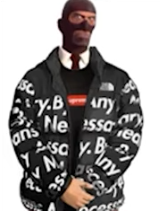 Spy In Drip Blank Meme Template