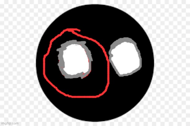 Countryball: Steve’s domain | image tagged in black dot | made w/ Imgflip meme maker