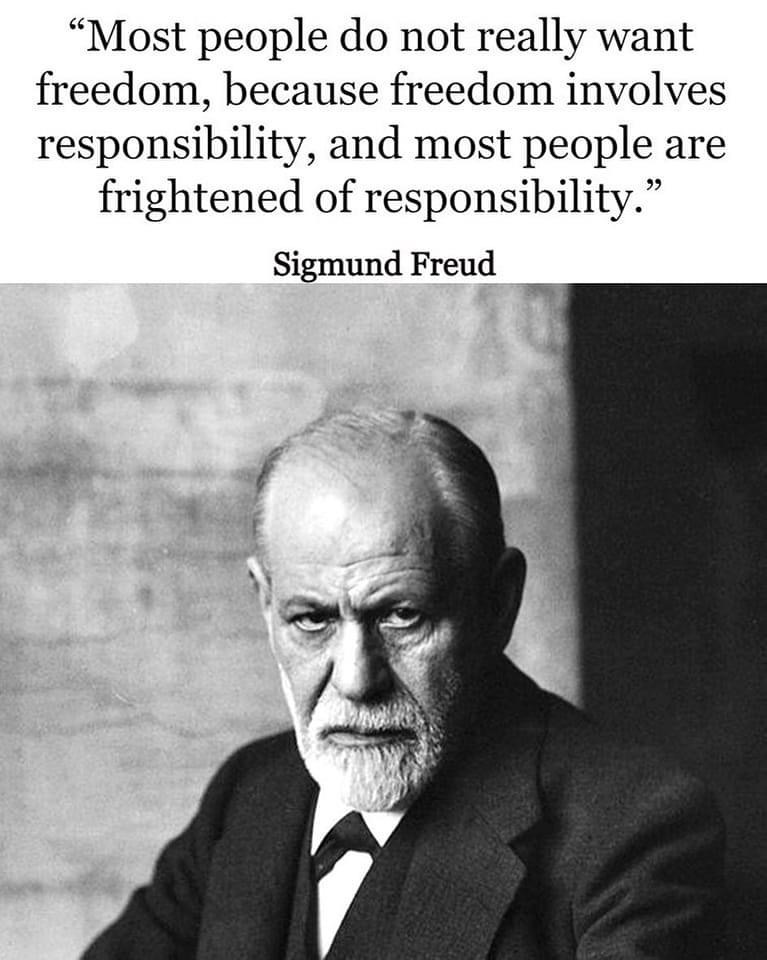 Sigmund Freud quote Blank Meme Template