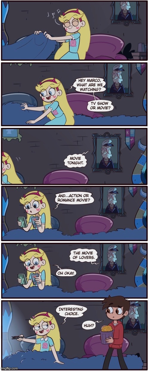 image tagged in star vs the forces of evil,comics,svtfoe,comics/cartoons,memes,morningmark | made w/ Imgflip meme maker