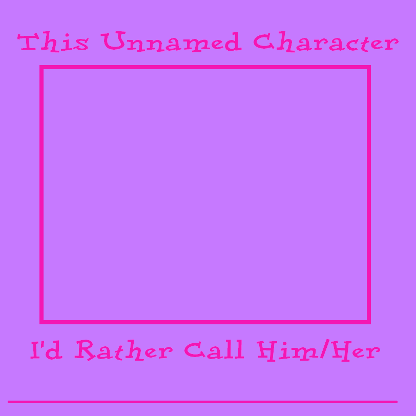 Unamed Character Blank Meme Template