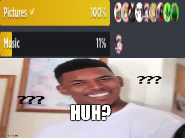 Uh im pretty sure thats 111% and not 100% | HUH? | made w/ Imgflip meme maker