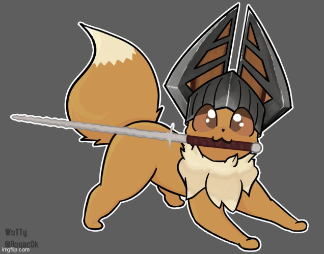 eevee knight | made w/ Imgflip meme maker