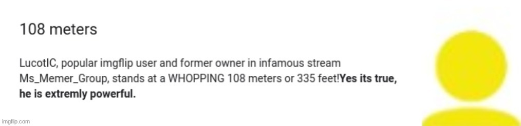 I didn't know I was 355 feet | made w/ Imgflip meme maker