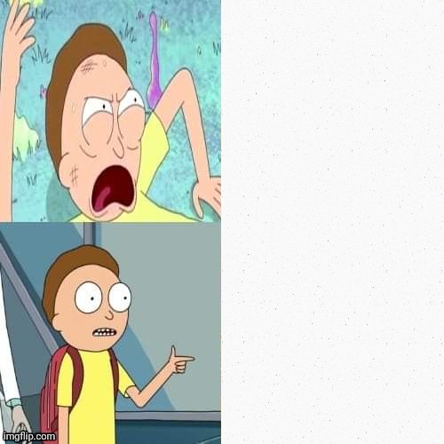Worst than Hitler > *Slight Adjustment* > I'm In | image tagged in worst than hitler,yes,no,pass,morty,i'm in | made w/ Imgflip meme maker