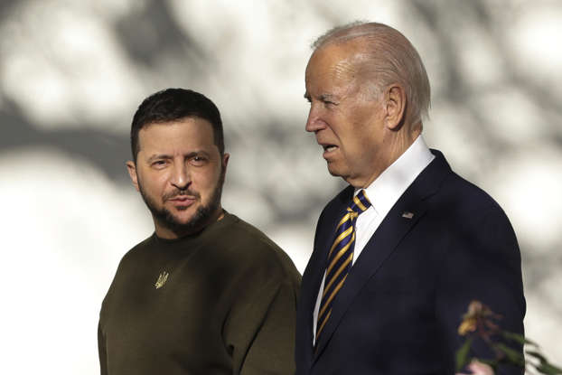 Zelensky and Biden Blank Meme Template