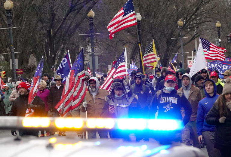 High Quality Jan. 6 mob marches to U.S. Capitol Blank Meme Template