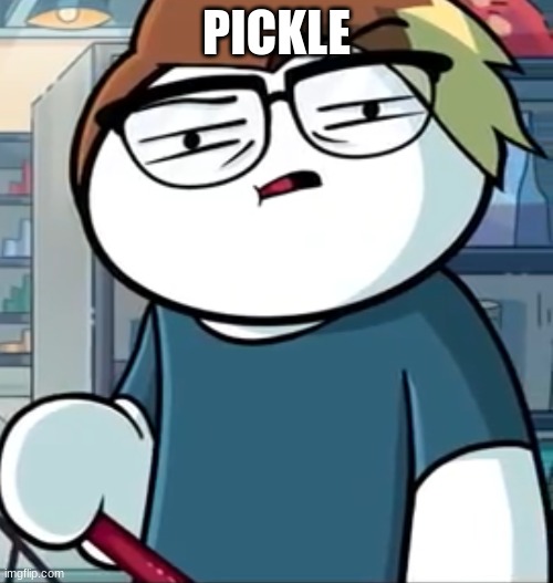 What the ...? | PICKLE | image tagged in what the | made w/ Imgflip meme maker