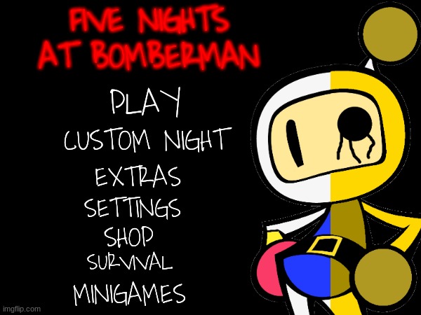 Imagine a fnaf game like this | made w/ Imgflip meme maker