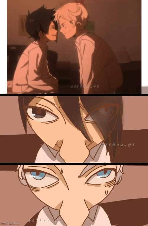 image tagged in the promised neverland,anime | made w/ Imgflip meme maker