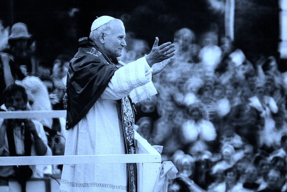 Pope John Paul II Blank Meme Template