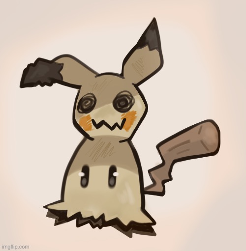 My beloved | image tagged in mimikyu,why is the fbi here | made w/ Imgflip meme maker