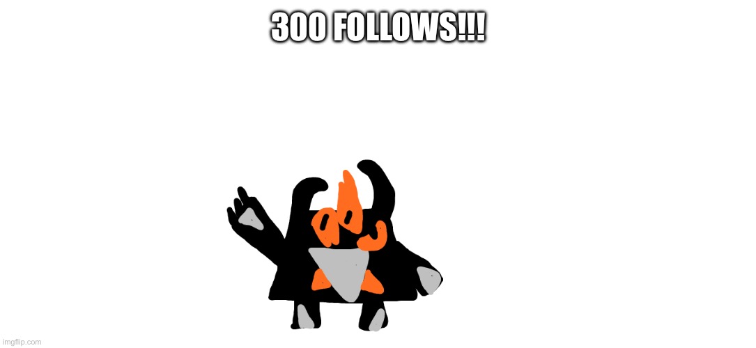 shadronia transperent | 300 FOLLOWS!!! | image tagged in shadronia transperent | made w/ Imgflip meme maker