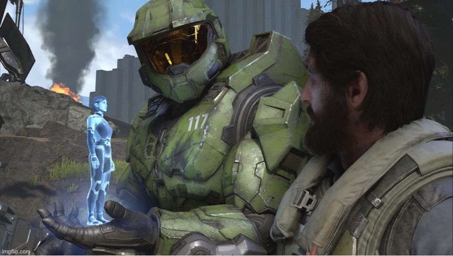 Halo Infinite together | image tagged in halo infinite together | made w/ Imgflip meme maker