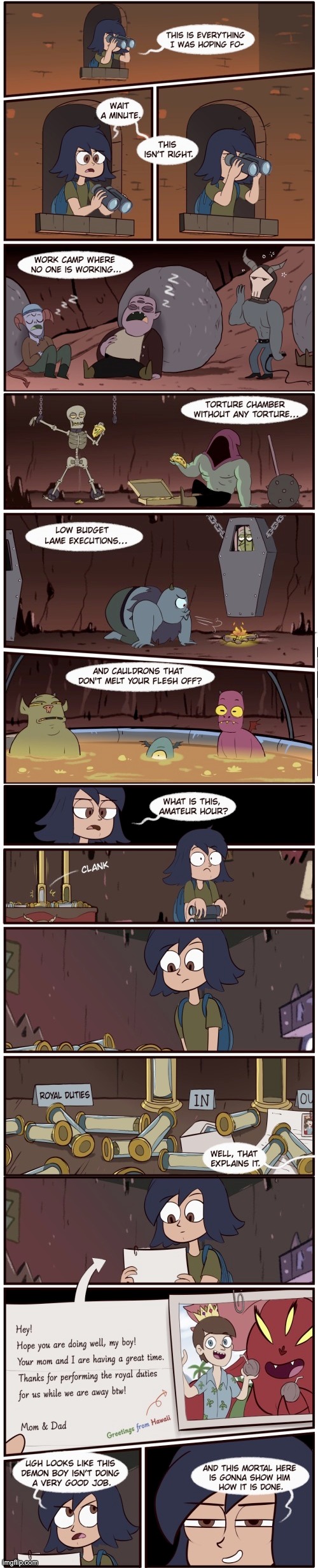 Tom vs Jannanigans: Once in a Blood Moon (Part 6) | image tagged in comics,svtfoe,star vs the forces of evil,comics/cartoons,morningmark,memes | made w/ Imgflip meme maker