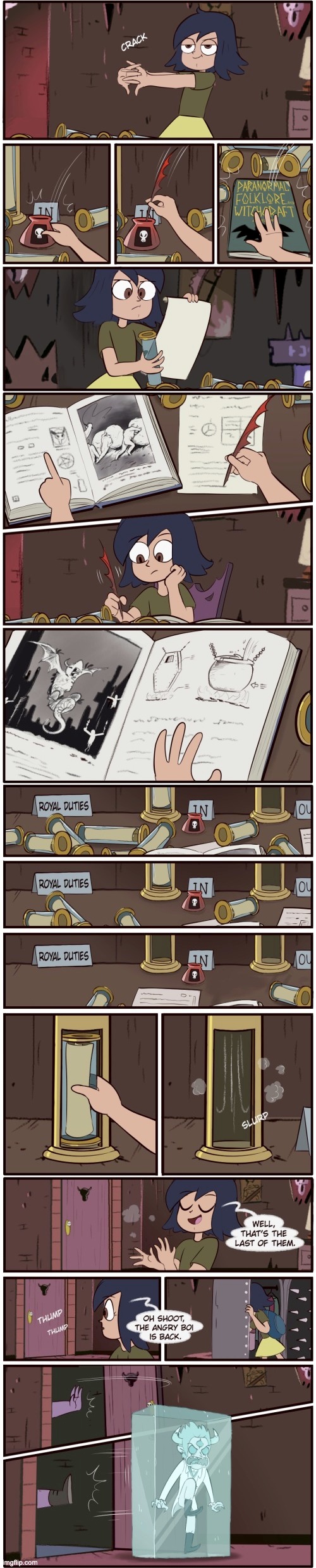 Tom vs Jannanigans: Once in a Blood Moon (Part 7) | image tagged in svtfoe,comics/cartoons,comics,morningmark,star vs the forces of evil,memes | made w/ Imgflip meme maker