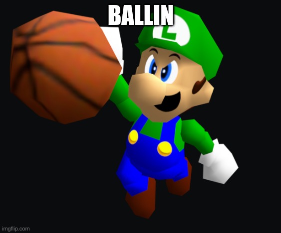 Luigi Ballin | BALLIN | image tagged in luigi ballin | made w/ Imgflip meme maker