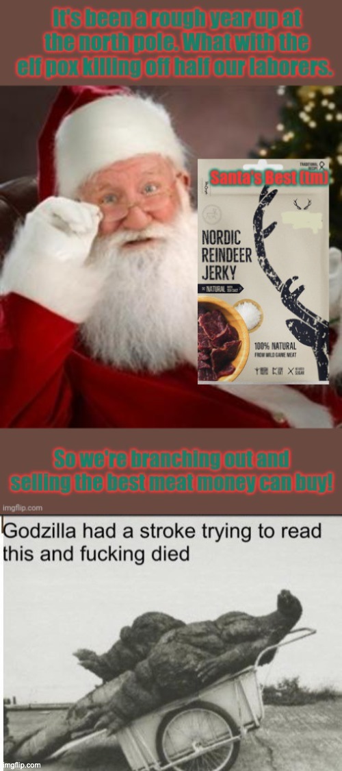 Try to read this from 2 feet away | image tagged in godzilla | made w/ Imgflip meme maker