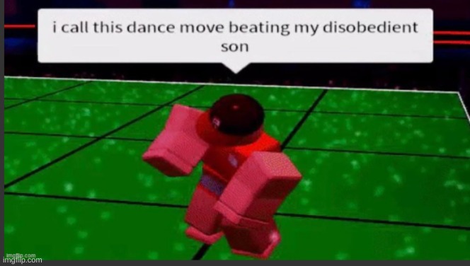 Roblox Carl low quality meme with funky town music on Make a GIF