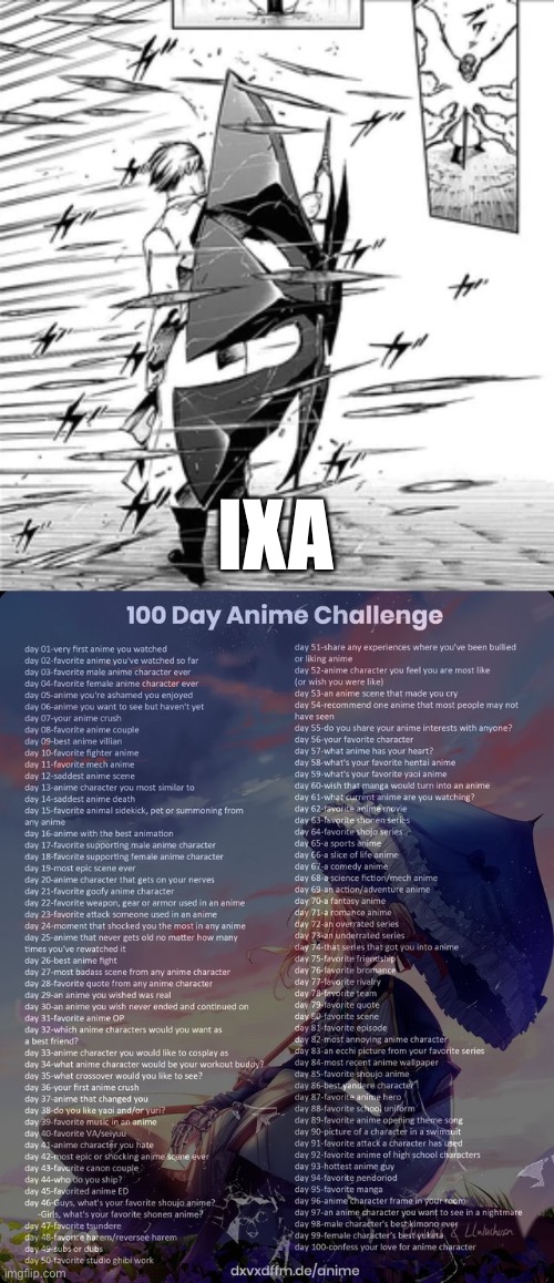 Day 22: if I didn’t already have a kaneki mask I would buy a cosplay version of this | IXA | image tagged in 100 day anime challenge | made w/ Imgflip meme maker