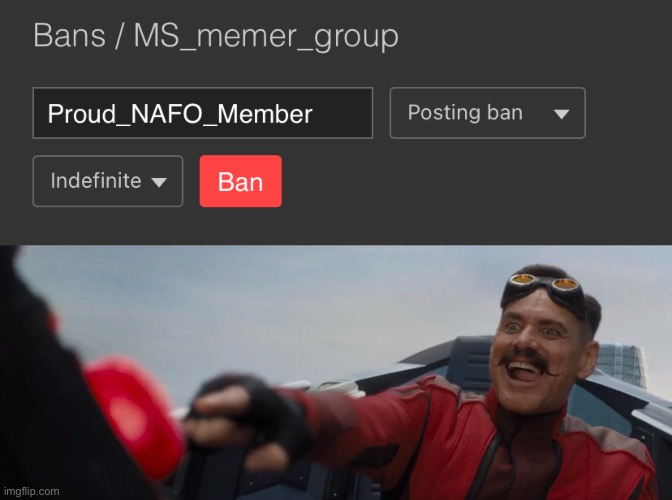 @Stream mood | image tagged in dr robotnik pushing button | made w/ Imgflip meme maker