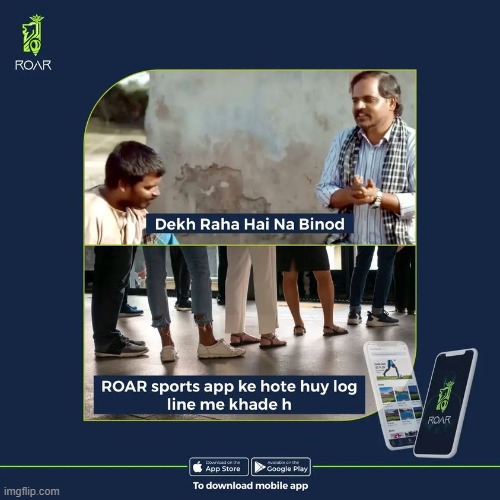 We all know when we say hassle-free sports facility booking app.. it is the one and only ROAR!! | image tagged in sports management,sports booking app,roar sports,sports,sports fans | made w/ Imgflip meme maker