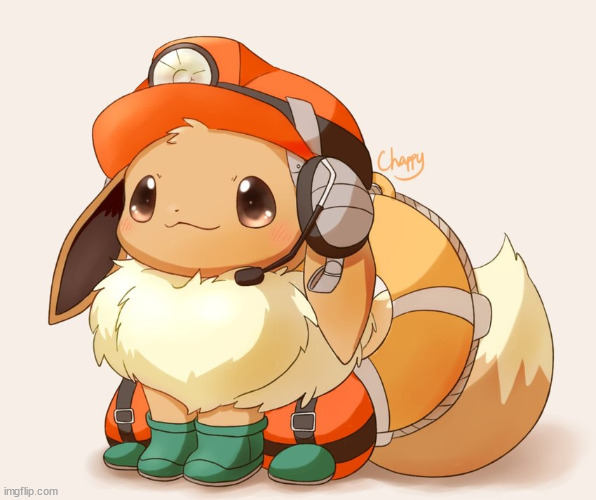 chat dead post eevee | made w/ Imgflip meme maker