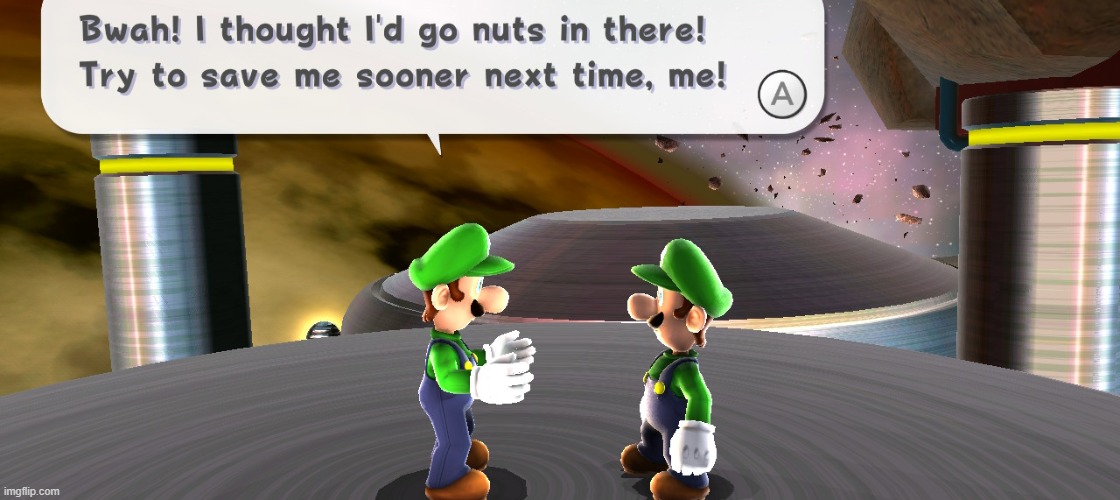 2 luigis | made w/ Imgflip meme maker