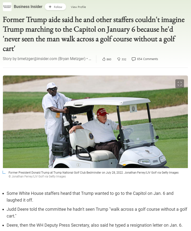 Fatass Trump on a Golf Cart Blank Meme Template