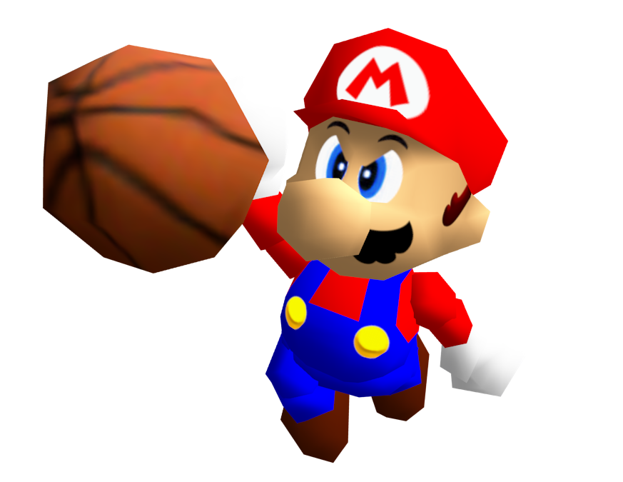 Mario Ballin' Blank Meme Template