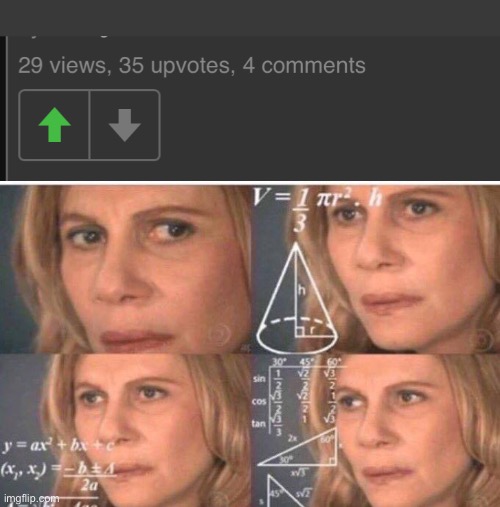 Somthin ain’t right here | image tagged in math lady/confused lady | made w/ Imgflip meme maker
