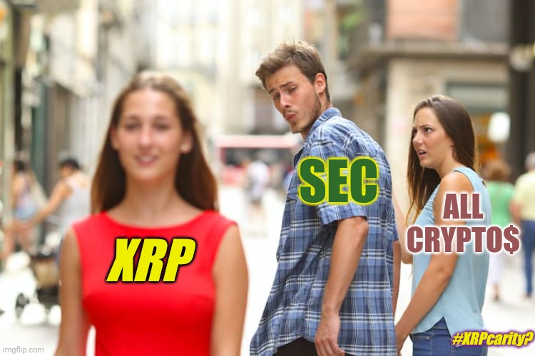 Supranational Supercurrency? Settled. 589 #FOMOalert | SEC; ALL CRYPTO$; XRP; #XRPcarity? | image tagged in distracted boyfriend,ripple,xrp,the golden rule,cryptocurrency,the great awakening | made w/ Imgflip meme maker